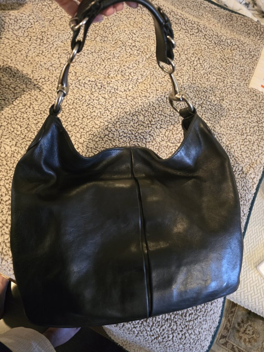 Gucci Authentic Soft Icon Hobo – Black Leather - Picture 4 of 4